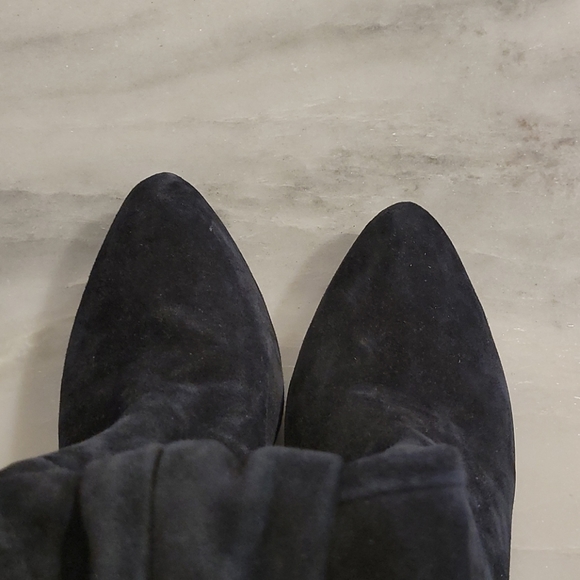 Geox black suede platform boots, size 41 - Picture 6 of 6